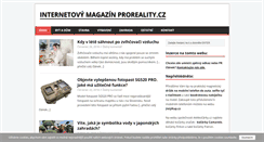 Desktop Screenshot of pro-reality.cz
