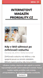 Mobile Screenshot of pro-reality.cz